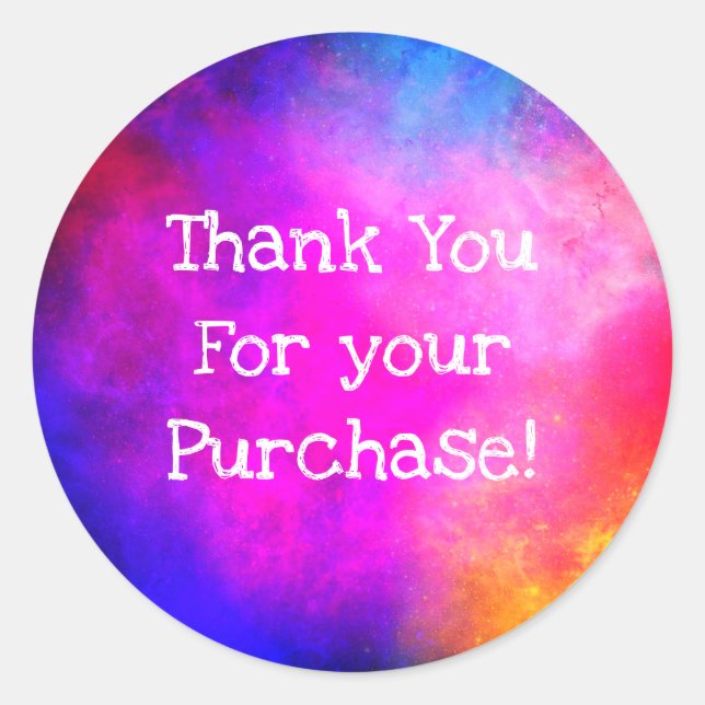 Merci pour vos autocollants (Devant)