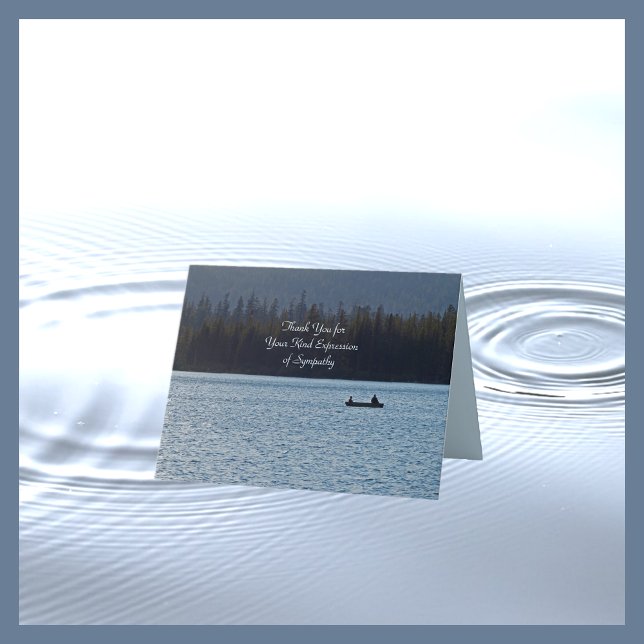 Merci pour vos pêcheurs sympathiques sur le lac (Créateur téléchargé)