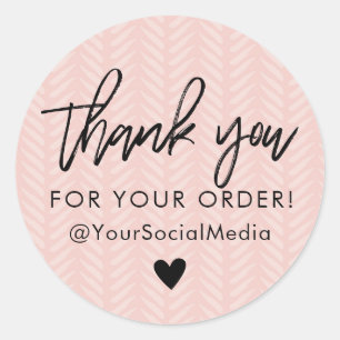 Merci Pour Vos Stickers De Commande