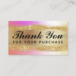 Merci Pour Votre Achat De Cartes Holographiques Ro