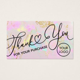 merci pour votre achat pink opal