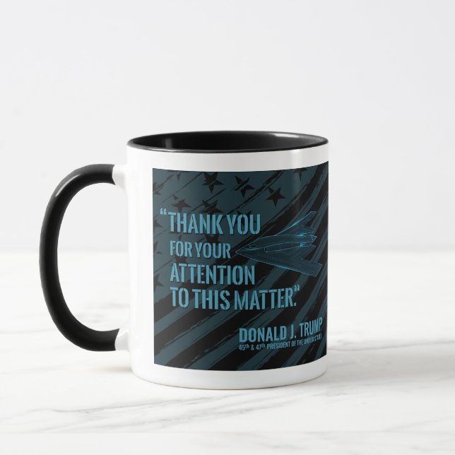 Merci Pour Votre Attention Mug (Gauche)