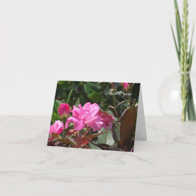 Merci pour votre carte de note de gentillesse (Devant)