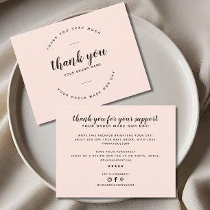 Merci pour votre carte de support