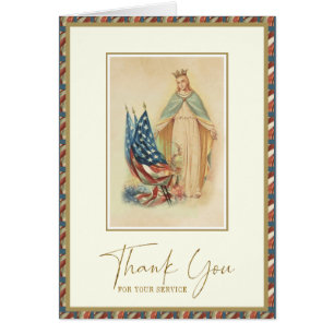 Merci pour votre drapeau américain Service