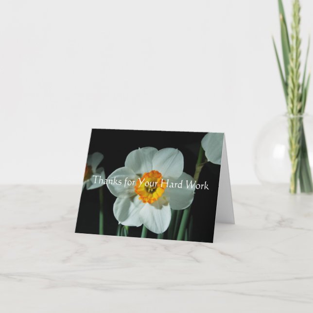 Merci pour votre dur labeur (Devant)