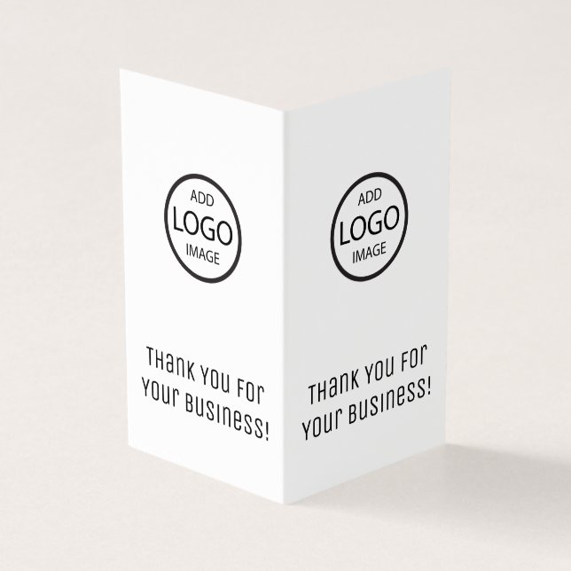 Merci pour votre entreprise | Autocollant d'entrep (Outside)