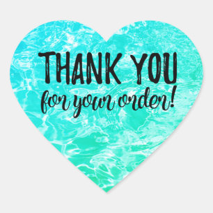 Merci pour votre étiquette de commande