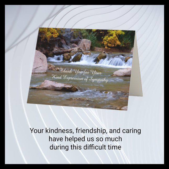 Merci pour votre expression de sympathie (Créateur téléchargé)