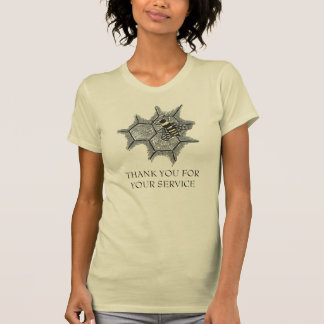 Merci pour votre service abeilles t-shirt femme