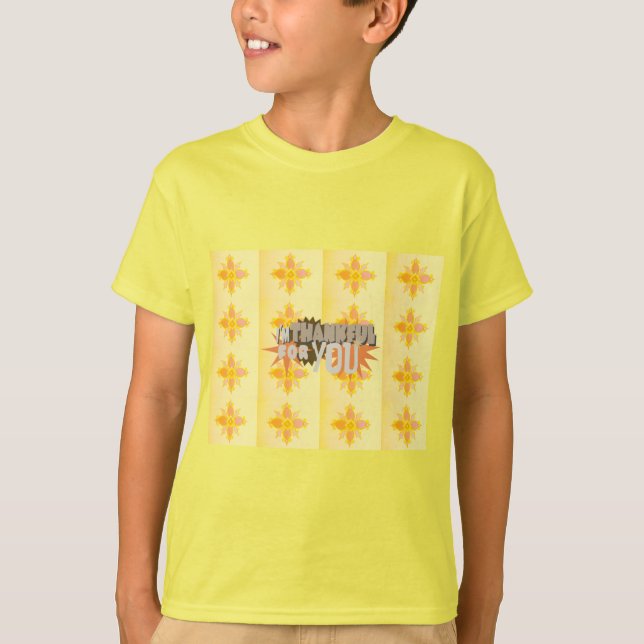 "Merci pour vous" T-shirt : Portez votre gratitude (Devant)