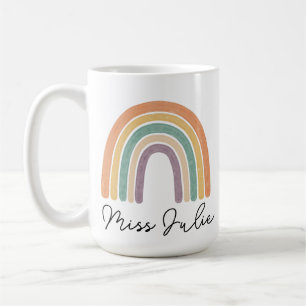 Merci Professeur - Mug Personnalisé Design Arc-en-