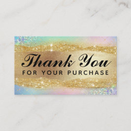 Merci Rainbow Gold pour vos cartes d'achat