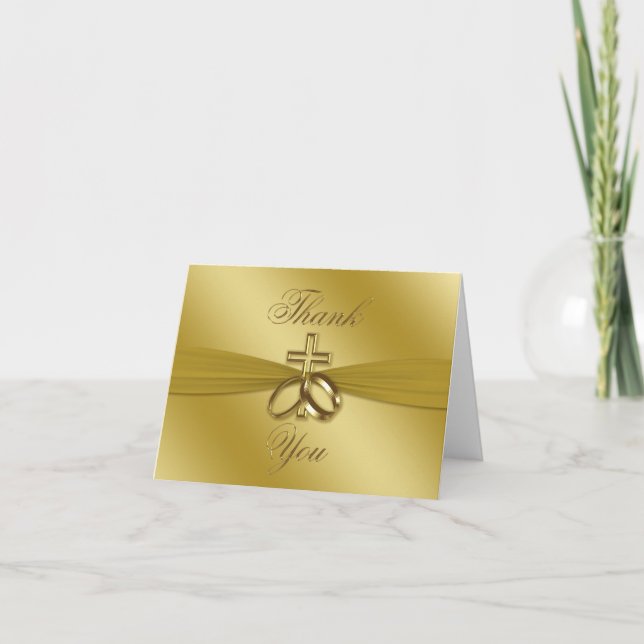 Merci religieux du 50e anniversaire du Mariage (Devant)