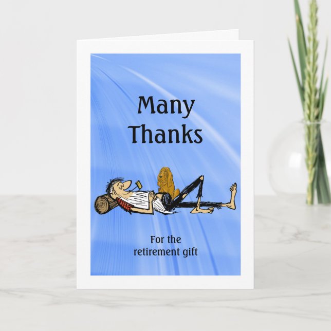 Merci Retraite Rip Cadeau VanWinkle personnaliser  (Devant)