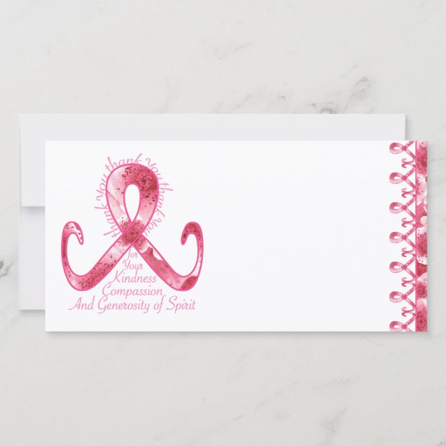 Merci rose de ruban (Devant)