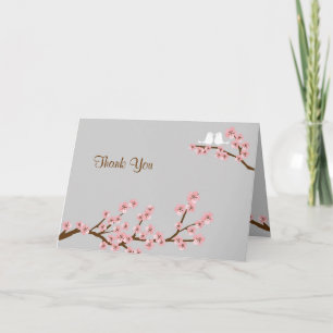 Merci rose et gris de ressort de fleurs de