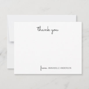 Merci rose mou simple Script Carte pour notes pers