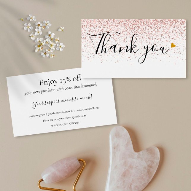 Merci rose Parties scintillant Pour La Remise Shop (Créateur téléchargé)