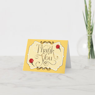 Merci Rose rouge Soyez notre Guest Set Folk Card