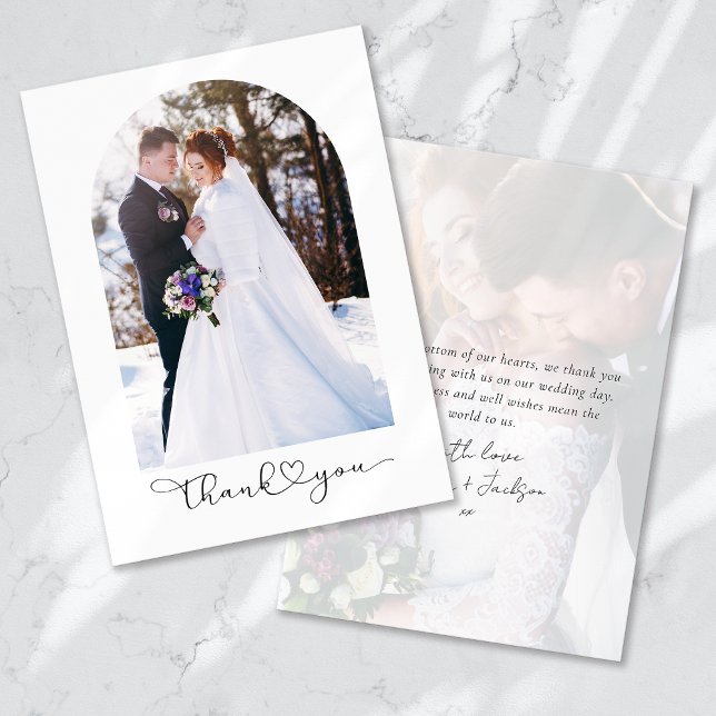 Merci Script  Photo Arch Mariage (Créateur téléchargé)