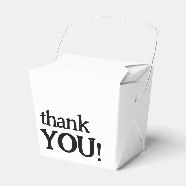 Merci simple et doux Ballotins de Baby shower (Verso)
