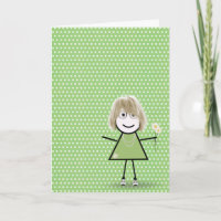 Merci Stick Fille aux Marguerites