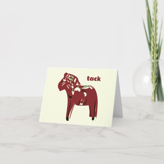 Merci suédois Dala Horse (Devant)