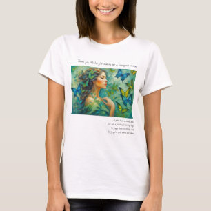 Merci, T-shirt Poem.
