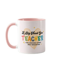 Merci Tasse de l'enseignant