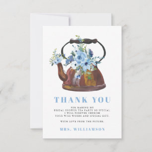 Merci Tea Party Dusty Blue Fête des mariées