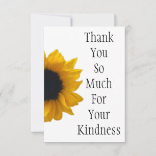 MERCI TELLEMENT POUR VOTRE Carte de remerciements