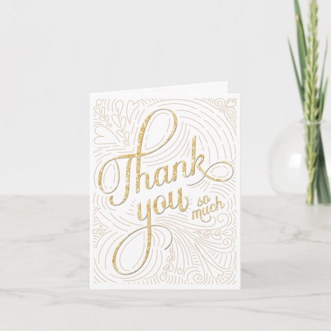 Merci Tellement Reconnaissant Pour Votre Carte (Devant)