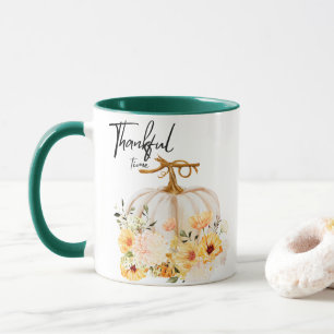 Merci, Thanksgiving Citrouille Mug