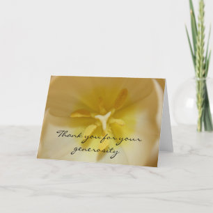 Merci Tulip pour votre généreuse Carte