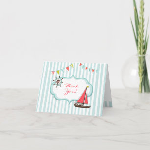 Merci voile Anniversaire Carte pliée