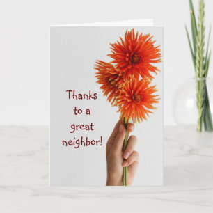 Merci Voisin, Fleur Jardin Floral Personnalisé