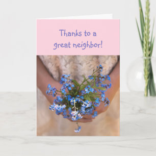 Merci Voisin, Jardin Fleur Personnalisé Floral
