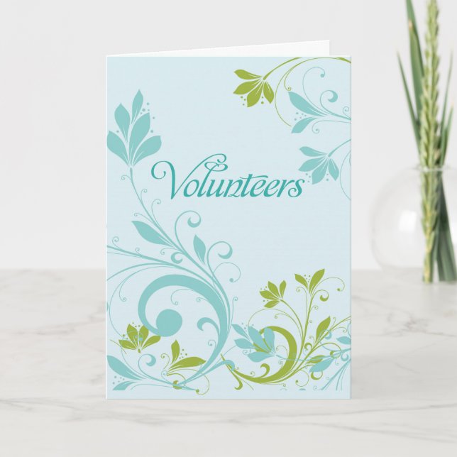 Merci volontaire Teal et remous de vert (Devant)