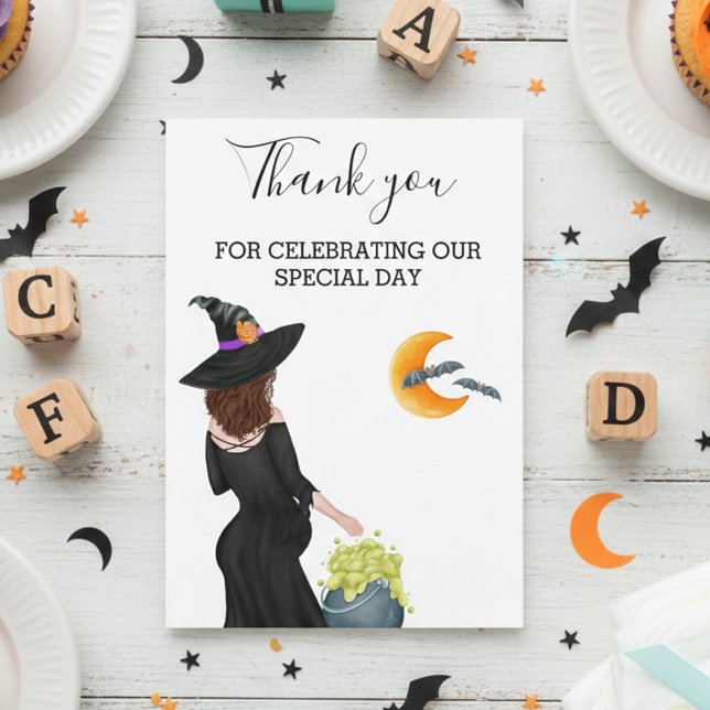Merci Witch Baby shower Halloween (Créateur téléchargé)