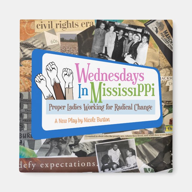 Mercredi Dans Le Mississippi Show Magnet (Devant)