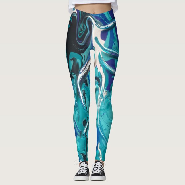 Mercurial Pour Blue Leggings (Vorderseite)