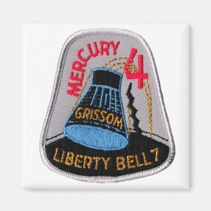 Mercury 4: Liberty Bell7 Gus Grissom Magnet