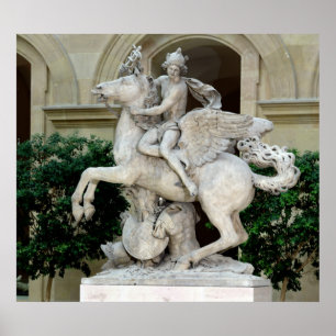 Mercury, das Pegasus reitet Poster