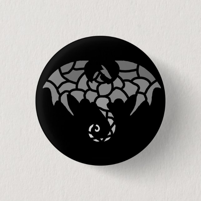 Mercury-Drache-Button Button (Vorderseite)