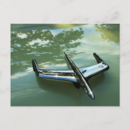 Mercury Hood Ornament Postkarte