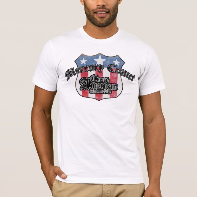 Mercury-Komet - Weg 66 - amerikanischer Klassiker T-Shirt (Vorderseite)