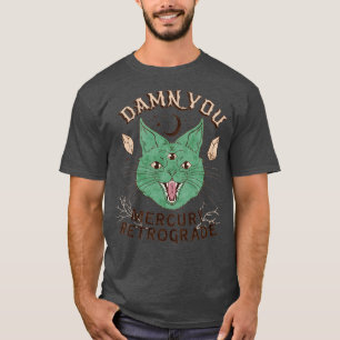 Mercury Retrograde Tarot d Horoskop Astrologie T-Shirt