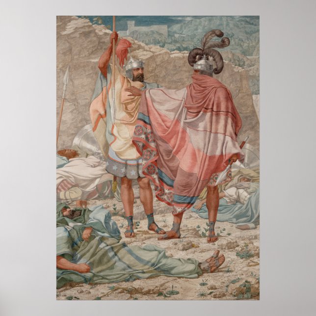 Mercy: David Spareth Saul's Life, 1854 Poster (Vorne)