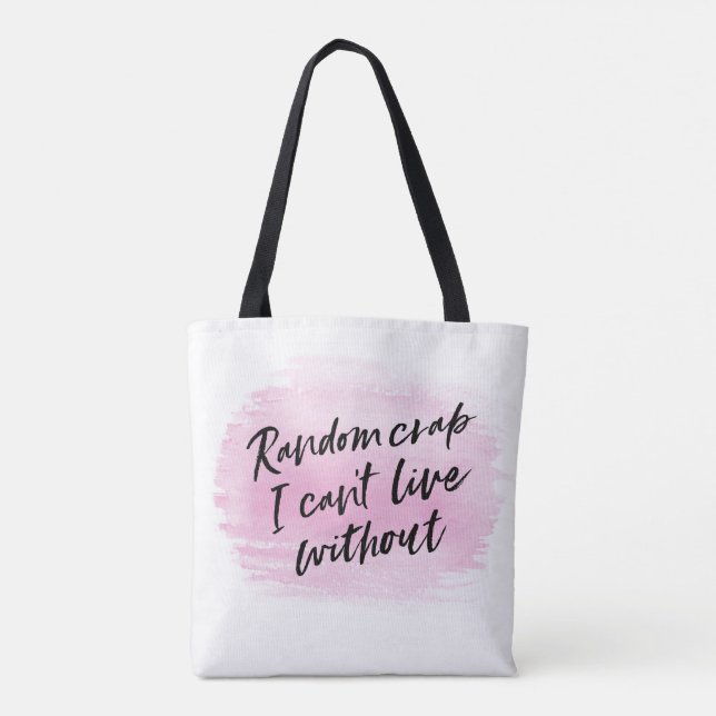 Merde aléatoire je ne peux pas vivre sans sac (Dos)